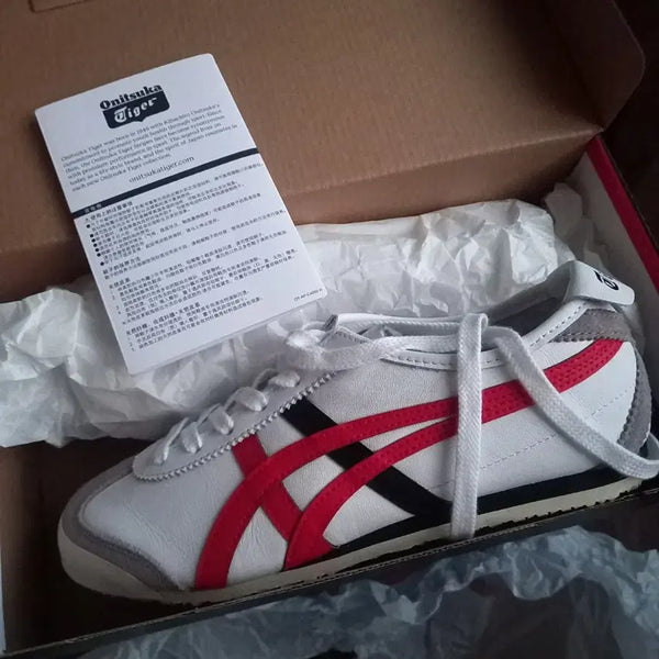 [BUNJANG] Onitsuka Tiger Mexico 66 White Red / 오니츠카타이거 멕시코66 화이트 레드
