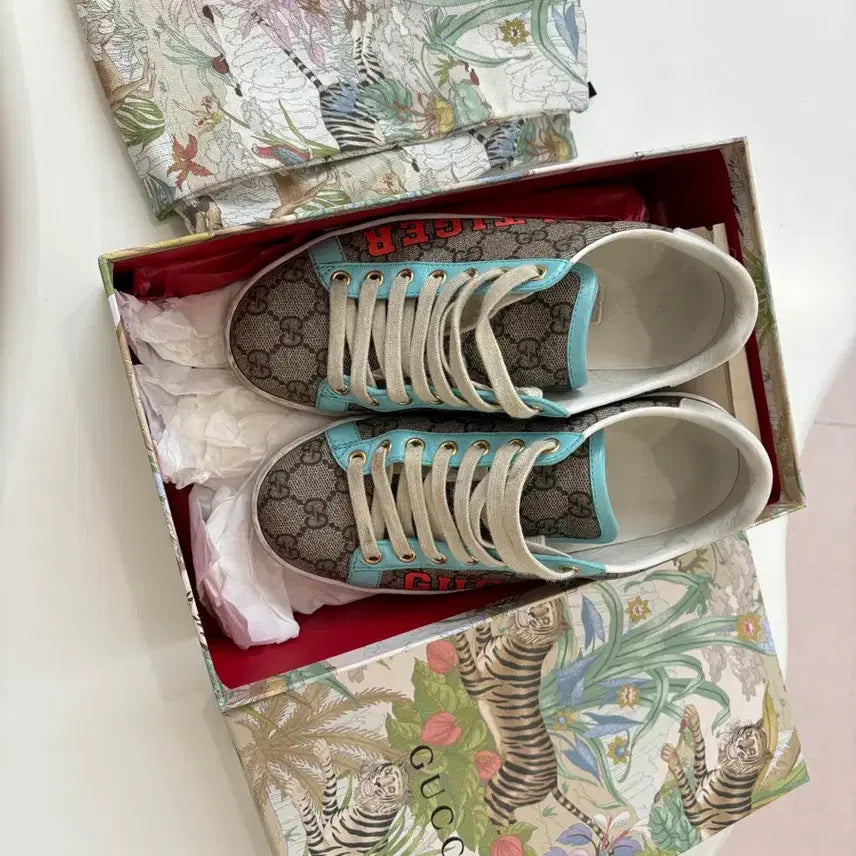 [BUNJANG] Gucci GG Tiger Sneakers / 구찌GG타이거스니커즈