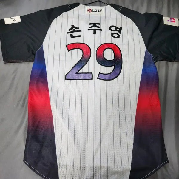[BUNJANG] LG Twins Son Ju-yeong Seoul Night Premium Uniform (Size 110/2XL) / (110) LG트윈스 손주영 서울의밤 유니폼