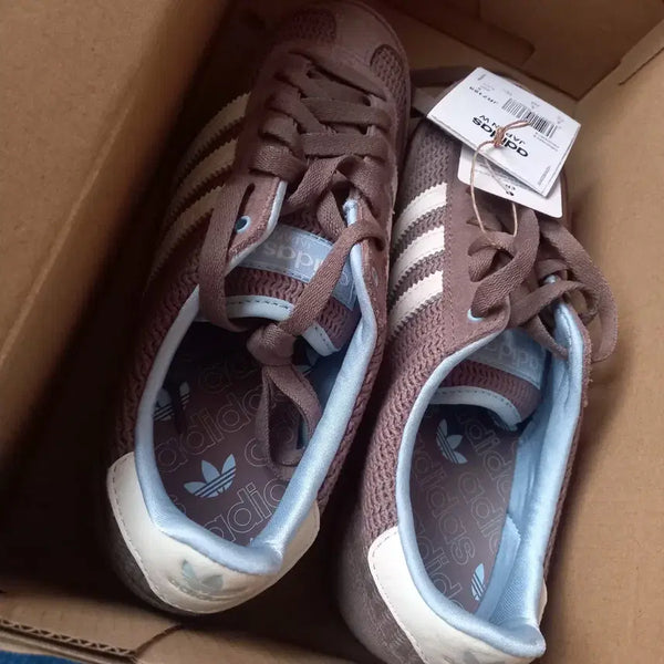 [BUNJANG] Adidas Japan Brown/Light Blue Sneakers / 아디다스 재팬 245