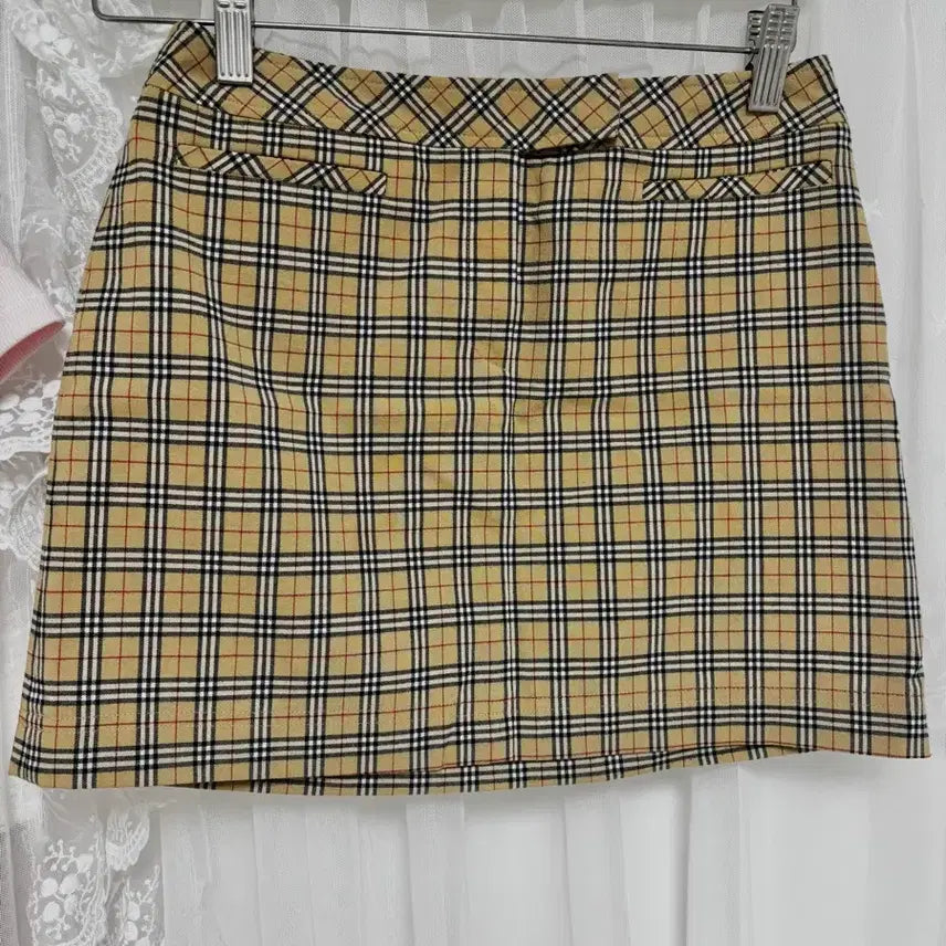 [BUNJANG] Burberry Blue Label Mini Skirt Size 36 / 버버리 블루라벨 미니스커트 36