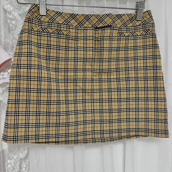 [BUNJANG] Burberry Blue Label Mini Skirt Size 36 / 버버리 블루라벨 미니스커트 36