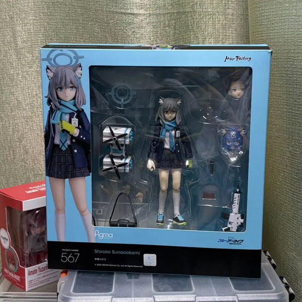 [BUNJANG] Blue Archive Shiromo Figma with POB / 블루아카이브 시로코 피그마 특전x