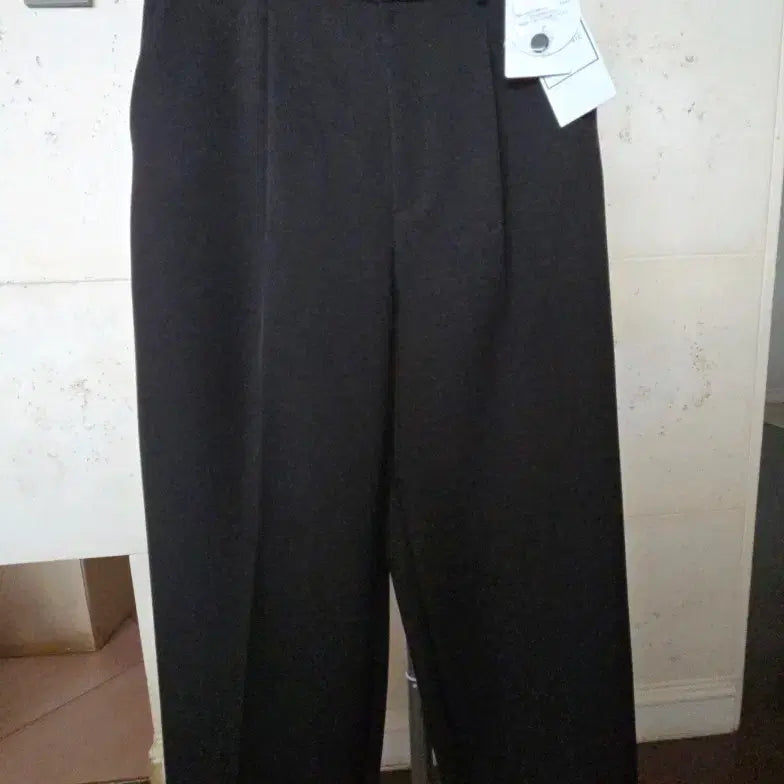 [BUNJANG] Japanese Wide Pinched Slacks Pants / 새상품)일본 와이드 핀턱 슬랙스 팬츠