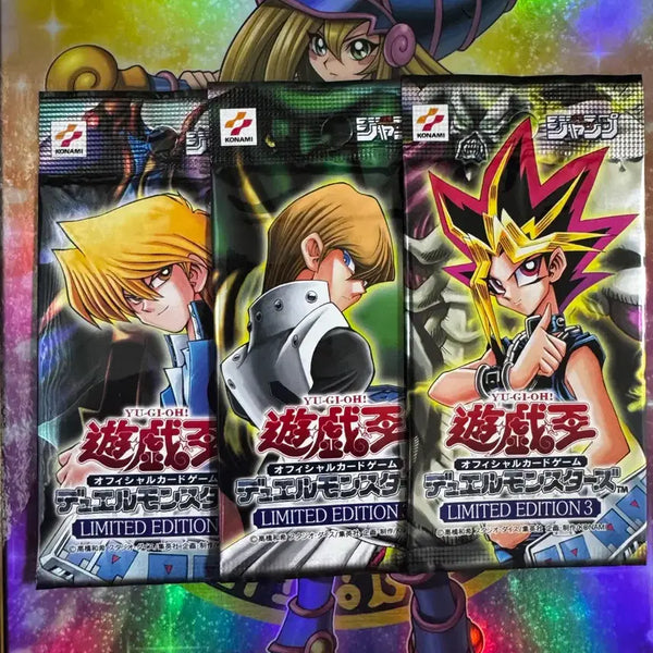 [BUNJANG] Yu-Gi-Oh! Limited Edition 3 Unsealed 3-Pack Set / 유희왕) 리미티드 에디션 3 미개봉 3팩세트