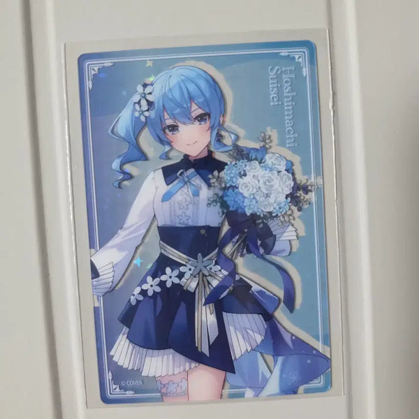 [BUNJANG] Hololive Hoshimachi Suisei Tokyo Station Exclusive Clear Card / 홀로라이브 호시마치 스이세이 도쿄역 특전 클리어카드