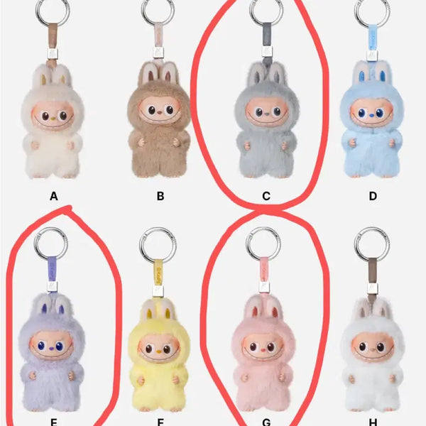 [BUNJANG] POP MART Labubu Secret Code Mini Keychain (Sealed) / 정품 미개봉 새상품)팝마트 라부부 내 마음속 비밀번호 미니키링