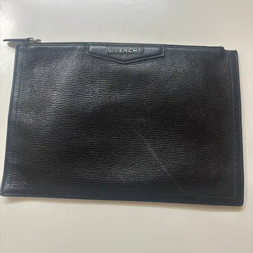 [BUNJANG] Givenchy Black Leather Clutch Bag / 지방시 남자 클러치백