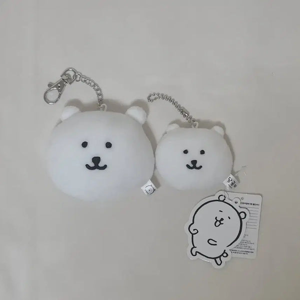 [BUNJANG] Damgom Plush Mirror Keychain / [새상품] 담곰이 봉제거울 키링