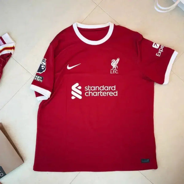 [BUNJANG] Liverpool 23/24 Home Jersey Van Dijk #4 Replica / 리버풀 23/24 홈 유니폼 반다이크 No.4