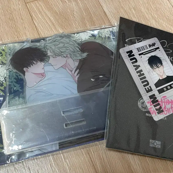 [BUNJANG] Mulgaeui Bam Kim Eui-hyeon Acrylic Stand & License Package / 물가의밤 아크릴 스탠드 김의현 라이센스 패키지