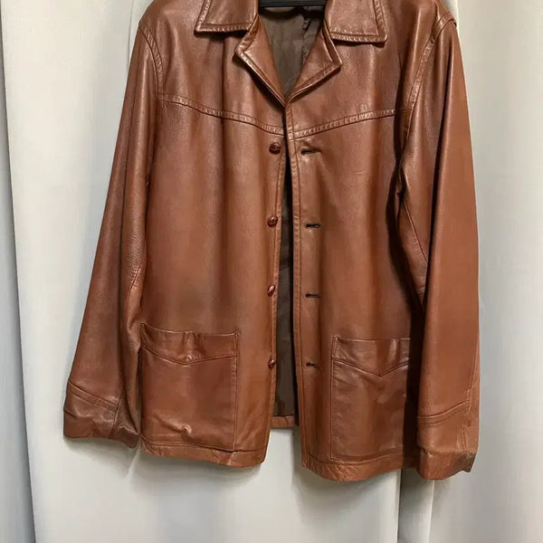 [BUNJANG] Avirex Leather Cowboy Jacket / avirex 아비렉스 레더 카우보이 자켓