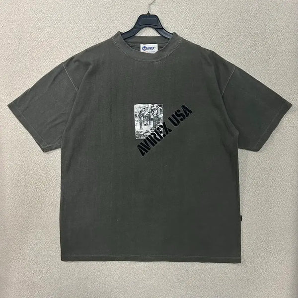 [BUNJANG] AVIREX USA 90s Deadstock Short Sleeve T-Shirt (L) / (L) 90s 아비렉스 USA 데드스탁 반팔티