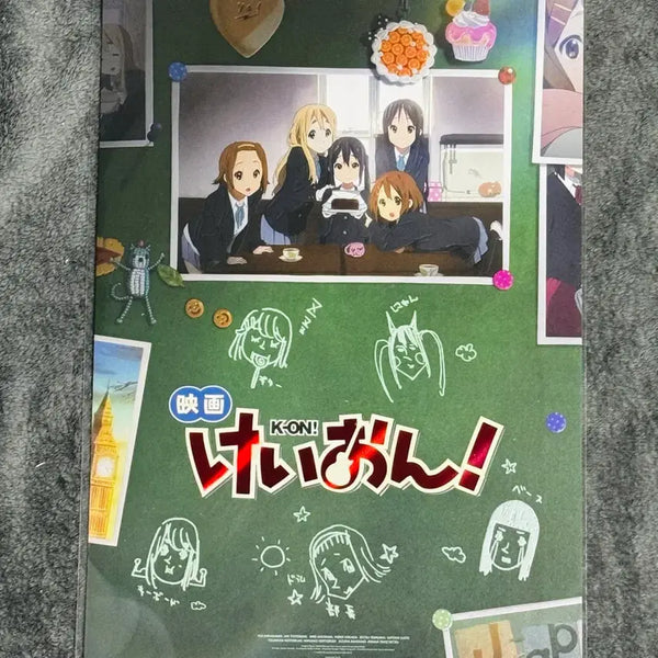 [BUNJANG] K-ON! Cine Archive Poster A3 (Lotte Cinema Exclusive) / 케이온 시네 아카이브 포스터 롯데시네마 굿즈특전영화 시카