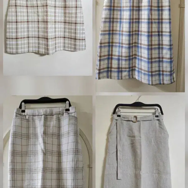 [BUNJANG] Check Pattern Skirt Set (Mini & Long) / 체크 패턴 스커트 모음 (미니스커트/롱스커트)