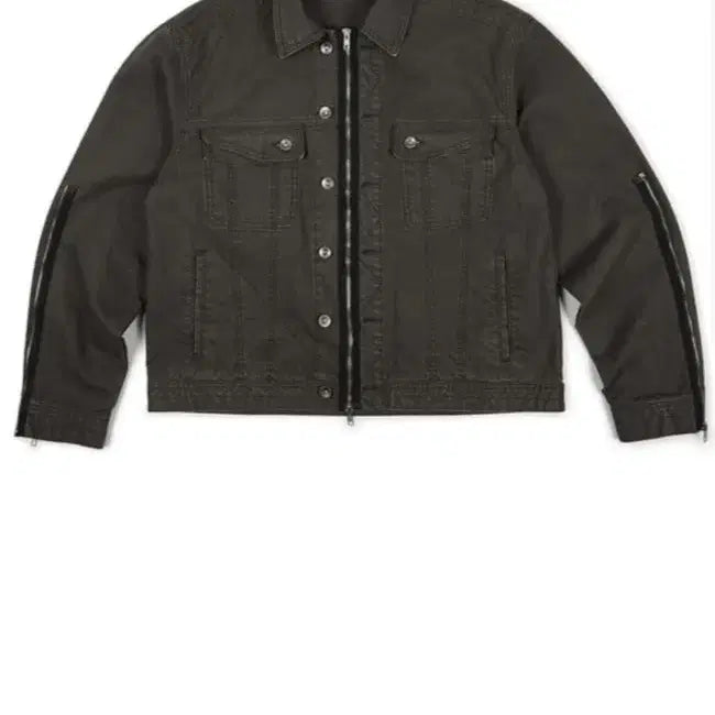 [BUNJANG] ETCE 3 Zip Trucker Jacket / ETCE 3 zip trucker jacket