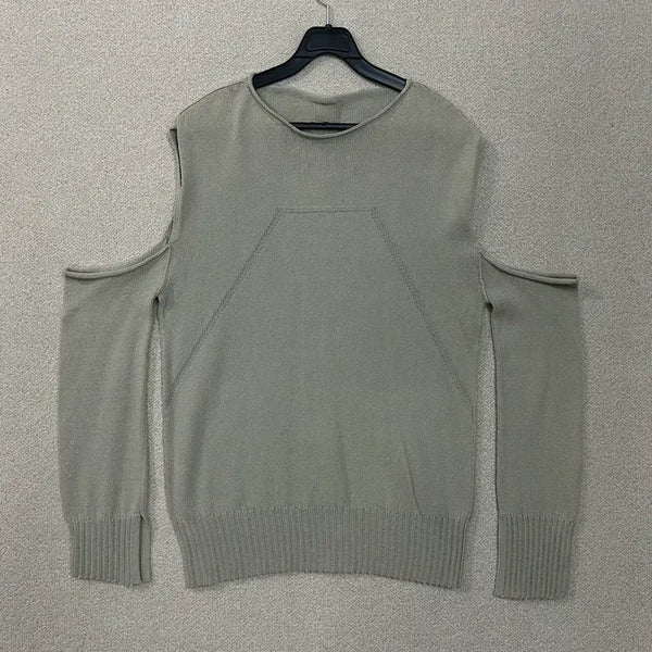 [BUNJANG] Rick Owens 23S/S Cut-Off Knit Top (M) / (M) 릭오웬스 23S/S  컷오프 니트 탑