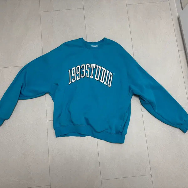 [BUNJANG] 1993 Studio Blue Sweatshirt T-Shirt / 1993스튜디오 맨투맨 티셔츠 블루