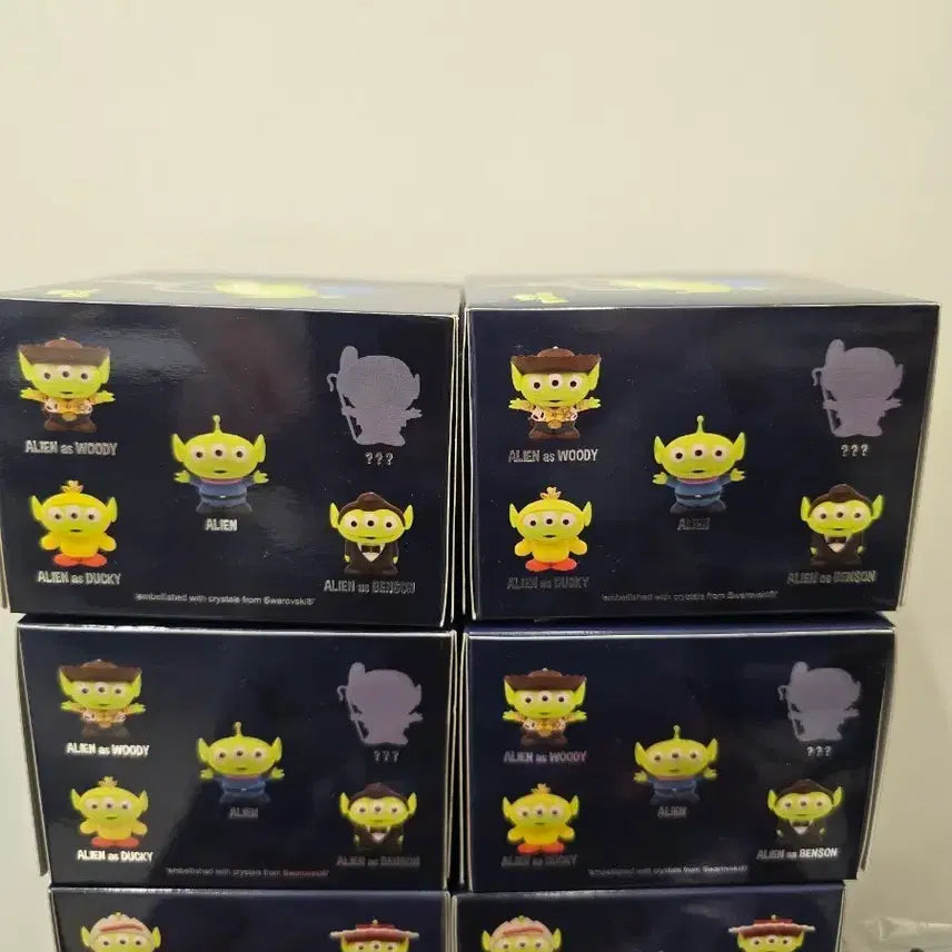 [BUNJANG] Disney Pixar Toy Story Hero Cross Swarovski Alien Figure / 토이스토리 히어로크로스 스와로브스키 콜라보 알린 랜덤