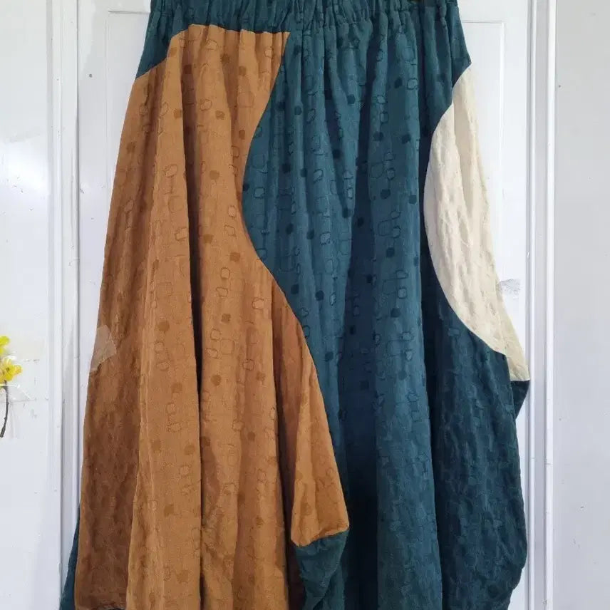 [BUNJANG] Cotton Rayon Blend Banding Long Skirt / 봄 여름 면 레이온. 고급스러운 핏이이쁜. 밴딩. 롱스커트.