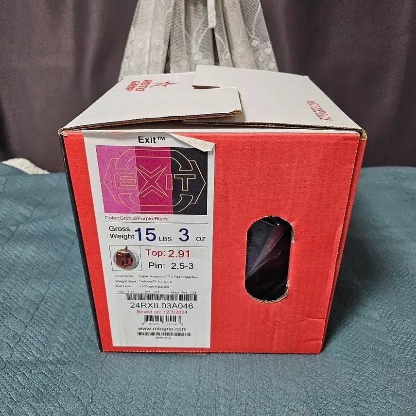 [BUNJANG] Lotto Grip Exit Original 15lb Certified Bowling Ball / (택포)초판 로또그립 엑시트 오리지날 15p 새 볼링공(공인구)