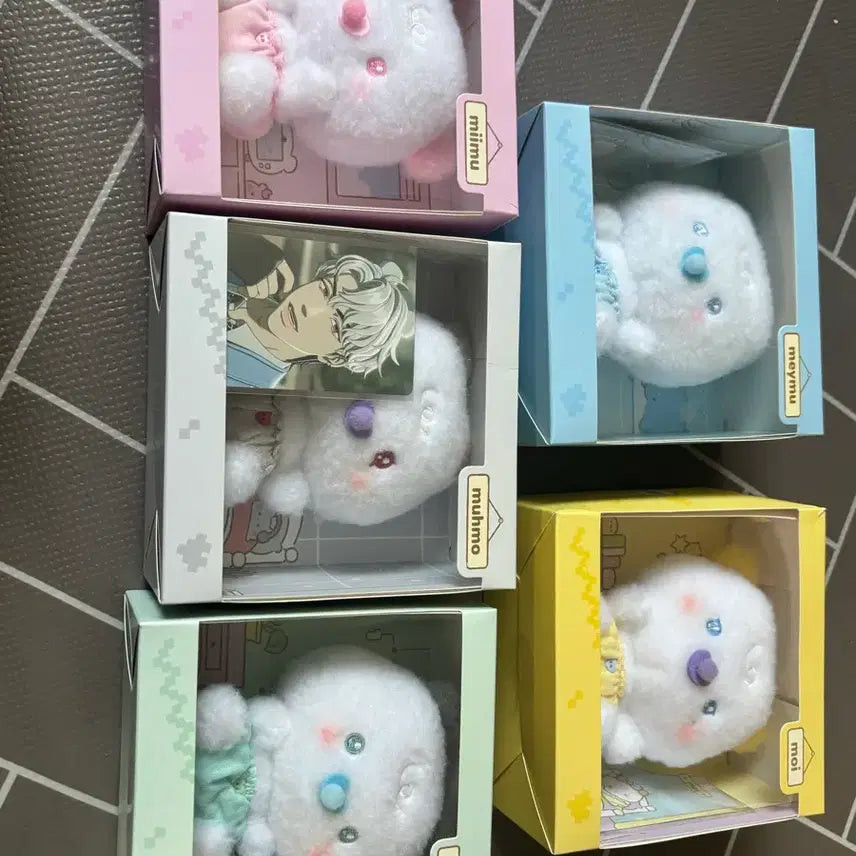 [BUNJANG] PLAVE Baby Mmemo Mamee Mu Set / 플레이브 베이비 므메미무 인형 몌무 뫄 미므 므모 먀미 일괄 드볼 세트