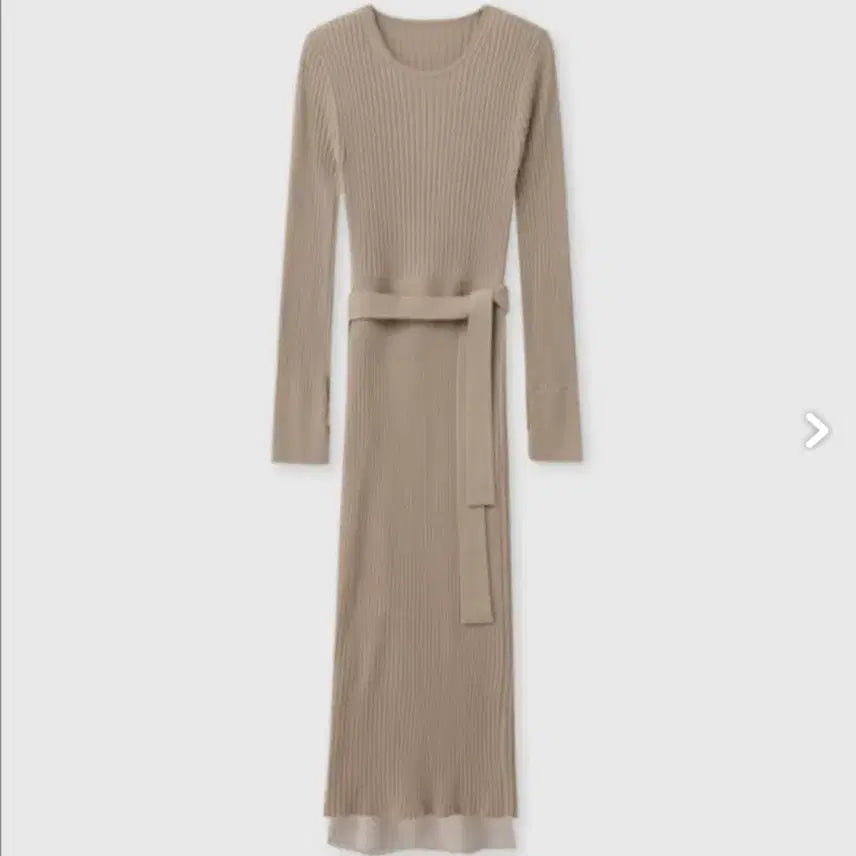 [BUNJANG] SIE Apron Open Lab Dress Long Sleeve + Inner Skirt Set / 시에 에이프런 오픈랩드레스 원피스 긴팔+이너스커트 세트