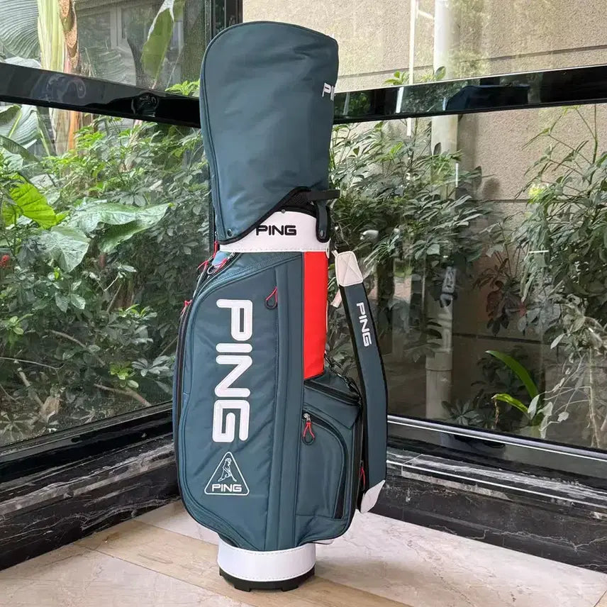 [BUNJANG] Golf Bag Lightweight Waterproof Pro Caddy Bag (Green) / 골프백 초경량 방수 프로 캐디백(녹색)