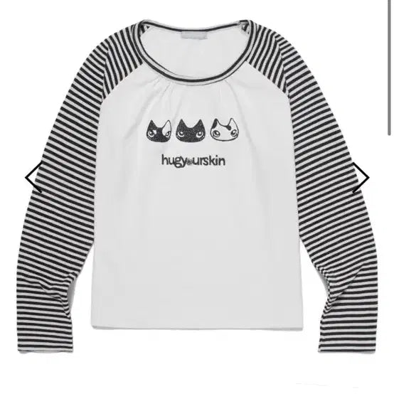 [BUNJANG] Hug Yourskin Hugging Raglan T-Shirt / 허그유어스킨 허깅 레글런 티셔츠