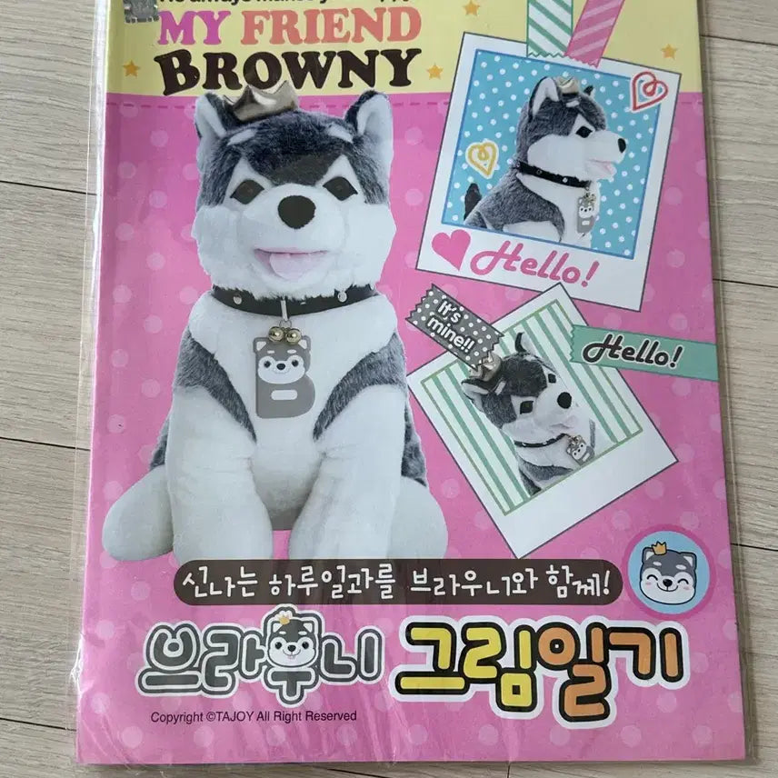 [BUNJANG] Classic Brownie Drawing Diary (Individual) / 고전 브라우니 그림일기 (개별)