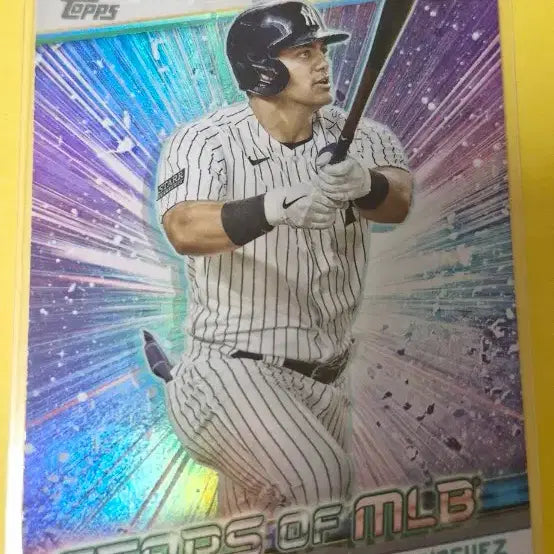 [BUNJANG] New York Yankees Jasson Dominguez Rookie Holo Card / MLB 양키스 재슨 도밍게즈 루키 홀로카드