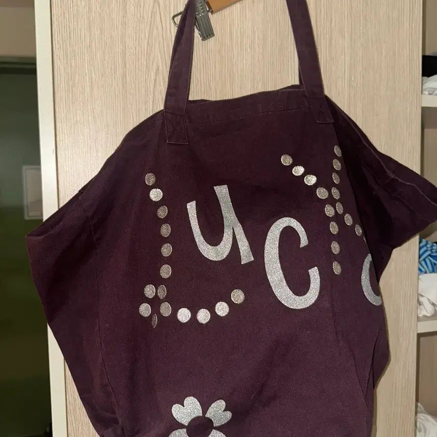 [BUNJANG] NaviVerse Tote Bag Burgundy / 나비버스 토트백 버건디