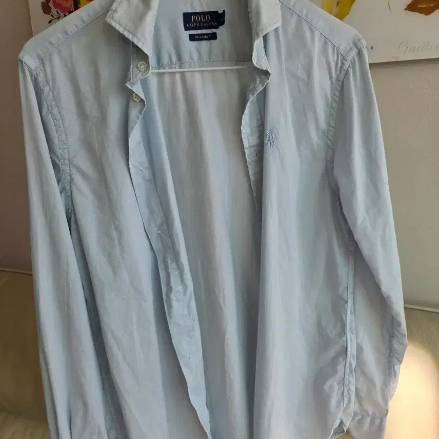 [BUNJANG] Polo Ralph Lauren Dyeing Shirt (Size 2) / 여성 폴로 랄프로렌 다잉 셔츠(S) 귀한 매물 상태 좋음