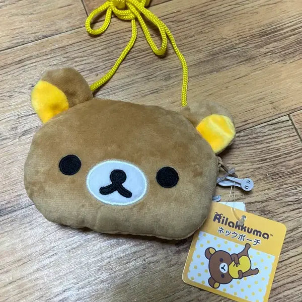 [BUNJANG] Rilakkuma Face Cross Pouch / 리락쿠마 크로스파우치 (일본정품)