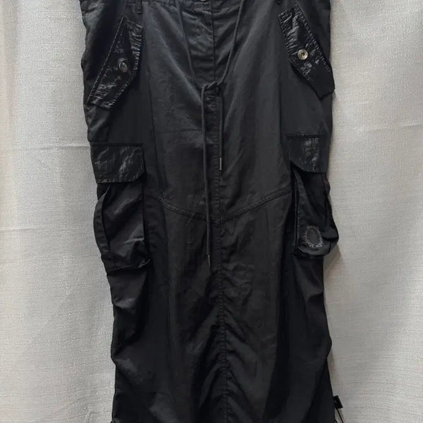[BUNJANG] Matinkim Nylon String Cargo Long Skirt / 마뗑킴 나일론 스트링 카고 스커트 (30)
