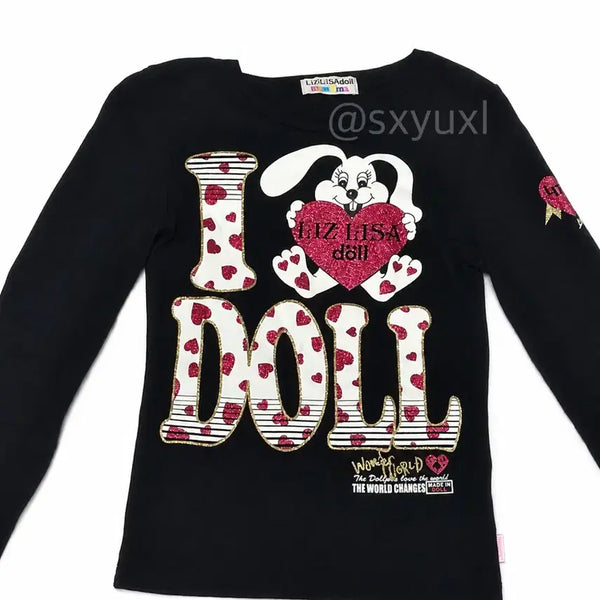 [BUNJANG] Lizlisa Doll Heisei Harajuku Gal Punk Long Sleeve / 리즈리사돌 헤이세이 하라주쿠 갸루 펑키 롱슬리브