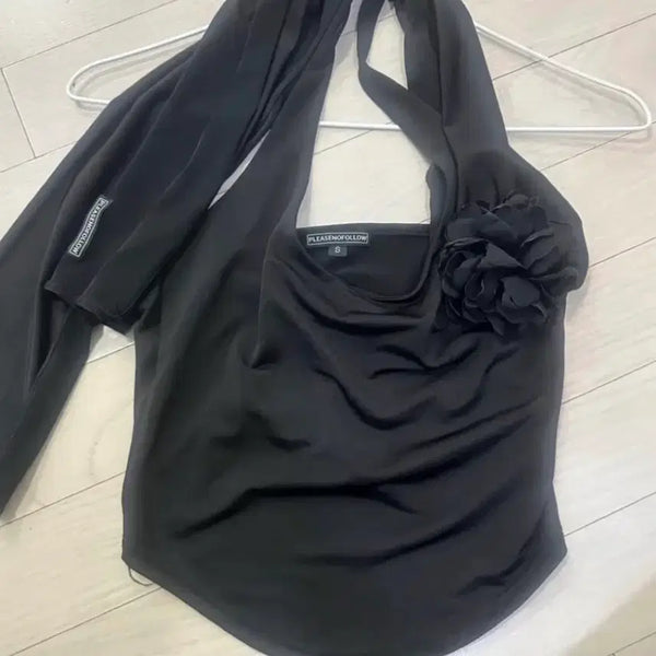 [BUNJANG] Please No Follow Sleeveless Top / 플리즈노팔로우 슬리브리스