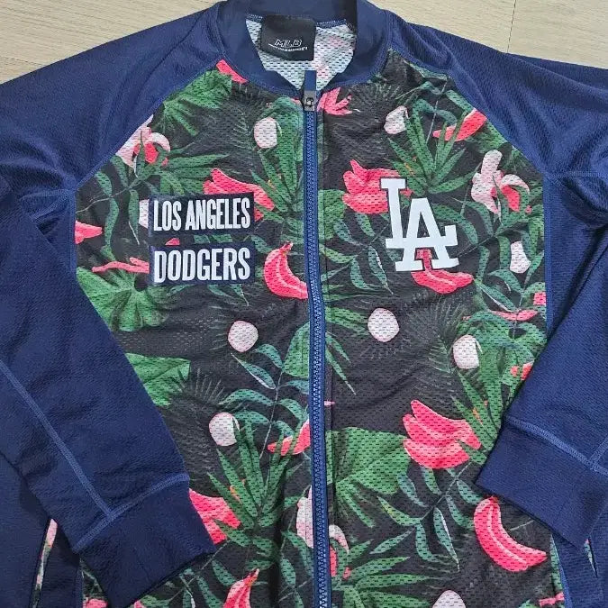 [BUNJANG] MLB LA Dodgers Flower Rash Guard / MLB LA 다저스 플라워  래쉬가드