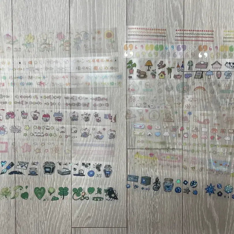 [BUNJANG] Kiss-cut Sticker Set - Bulk Sale / 문구 다꾸 키스컷  마테 소분 일괄판매
