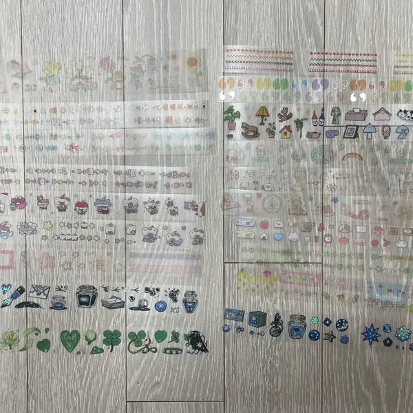 [BUNJANG] Kiss-cut Sticker Set - Bulk Sale / 문구 다꾸 키스컷  마테 소분 일괄판매