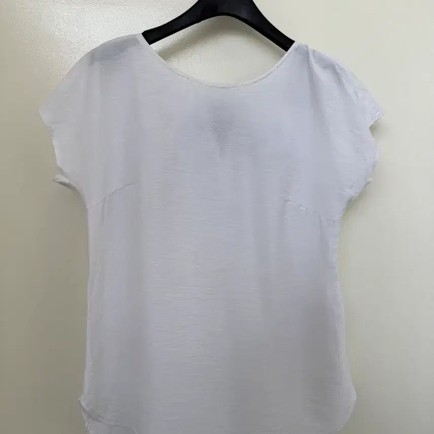 [BUNJANG] Jill Stuart White Ribbon Blouse / 정품 JILLSTUART 화이트 리본 블라우스