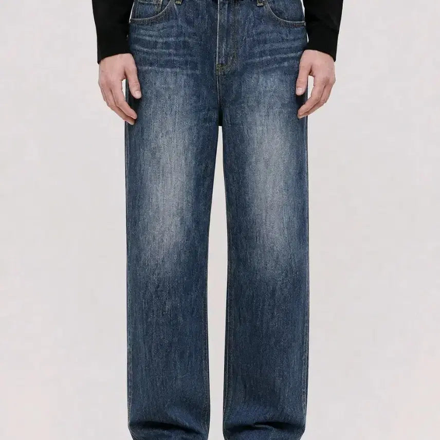 [BUNJANG] TOPI Summer Denim Wide Pants XL / 토피 여름 데님 와이드 팬츠 xl