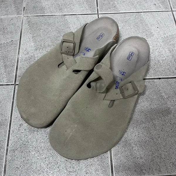 [BUNJANG] Birkenstock Boston Taupe Clogs / (44) 버켄스탁 보스턴 타우페