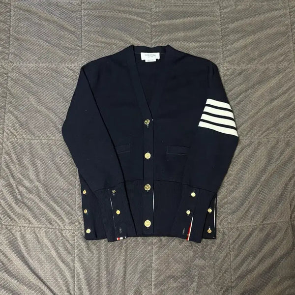 [BUNJANG] Thom Browne Women's Milano Stitch Cardigan / 24-25fw 톰브라운 여성 밀라노스티치 가디건 42사이즈