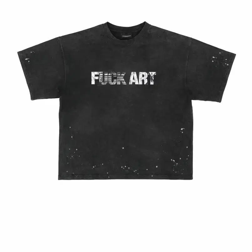 [BUNJANG] FARFROMWHAT Fxxxx ARx T-Shirt Black Size 1 / FARFROMWHAT 파프롬왓 Fxxxx ARx T-SHIRT