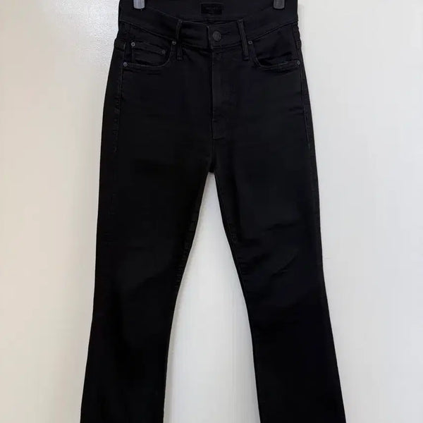[BUNJANG] Mother Black Semi Bootcut Denim Pants / 정품 마더 블랙 세미 부츠컷 데님팬츠