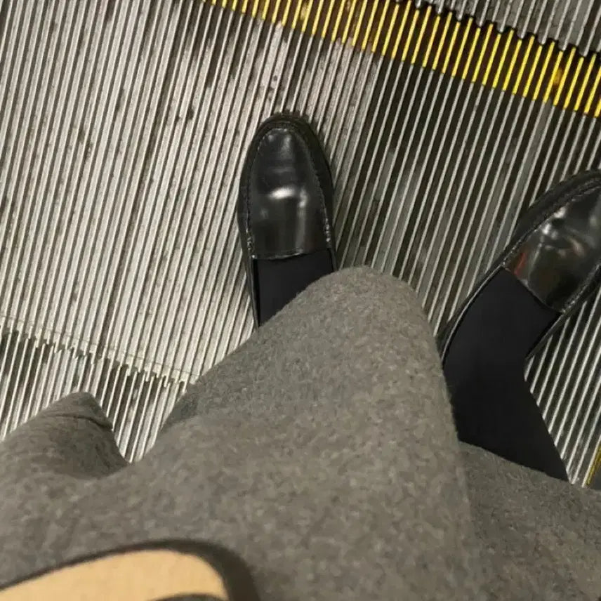 [BUNJANG] Bass Black Loafers Vibram Sole / bass 바스 블랙로퍼 240-245(더로우st)