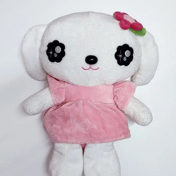 [BUNJANG] Vintage Everland Mangmang Angel Pink Dress Doll Kitty Strap / 고전 빈티지 에버랜드 망망 망망이 천사 엔젤 핑크 드레스 인형 키티스트랩