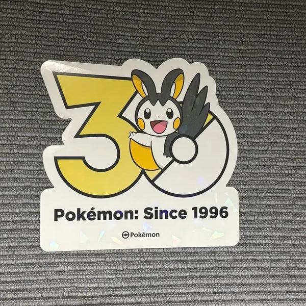 [BUNJANG] Pokemon 30th Anniversary Seongsu Pop-up Emolga Sticker / 포켓몬 성수 팝업 30주년 스티커 에몽가