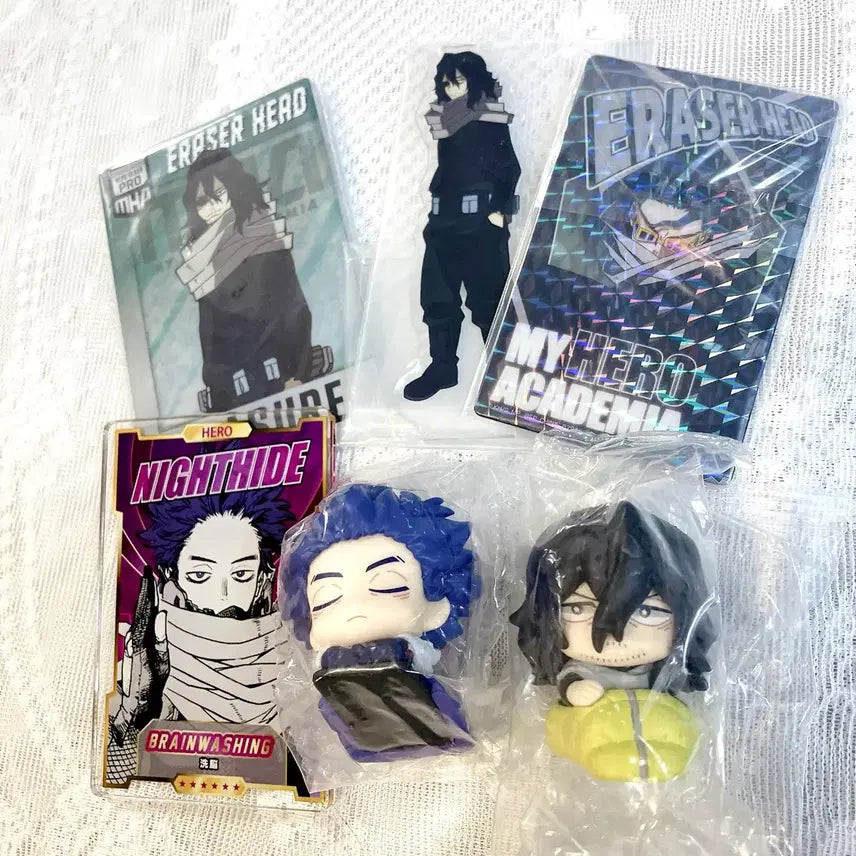 [BUNJANG] My Hero Academia Shinso & Aizawa Goods Set / 히로아카 신소 아이자와 세트